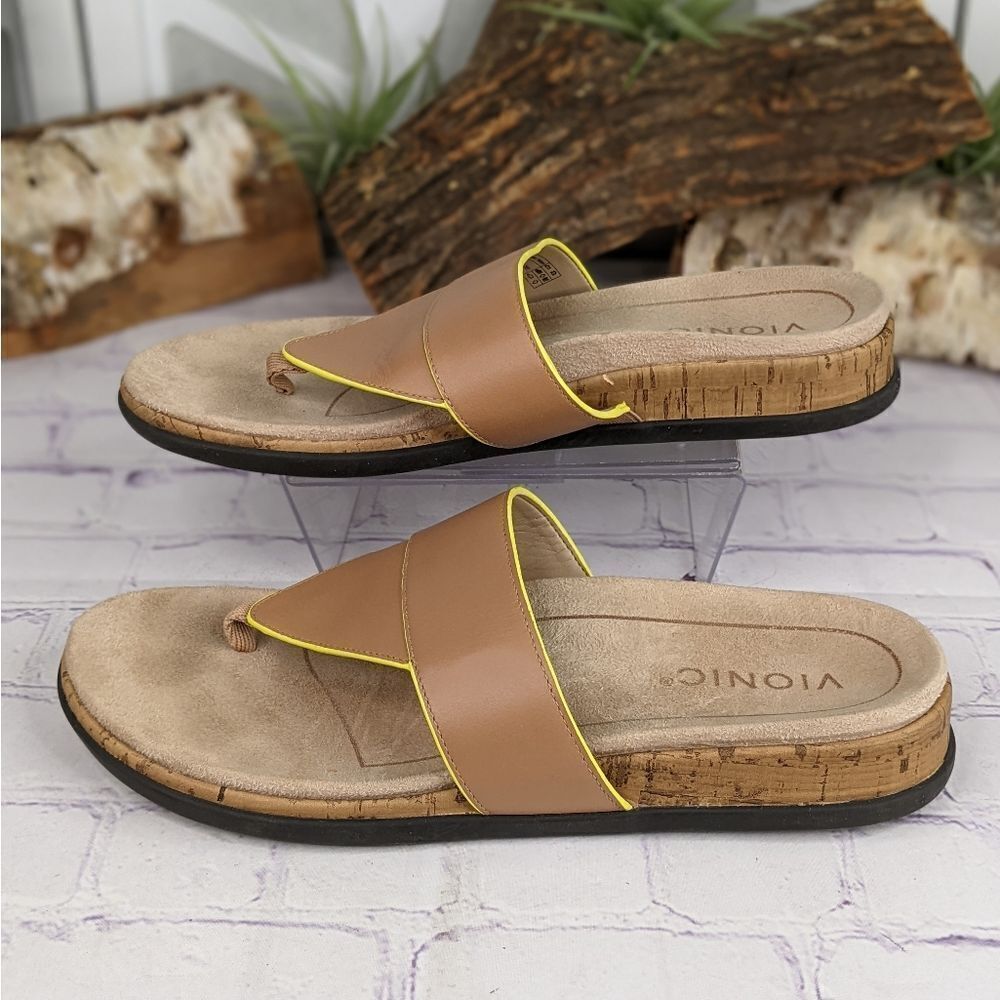 Vionic Jillian Toe Post Platform Sandal Flip Flops - image 4